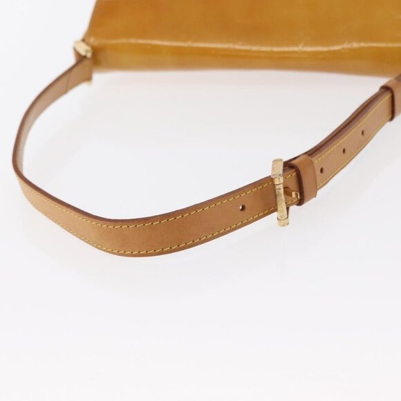 Authentic LOUIS VUITTON Monogram Vernis Thompson Street Bag Beige M91301 LV - Picture 14 of 16